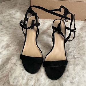 black open toe heels 🖤